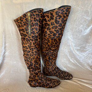 Sam Edelman Over the Knee James Leopard Boot 9